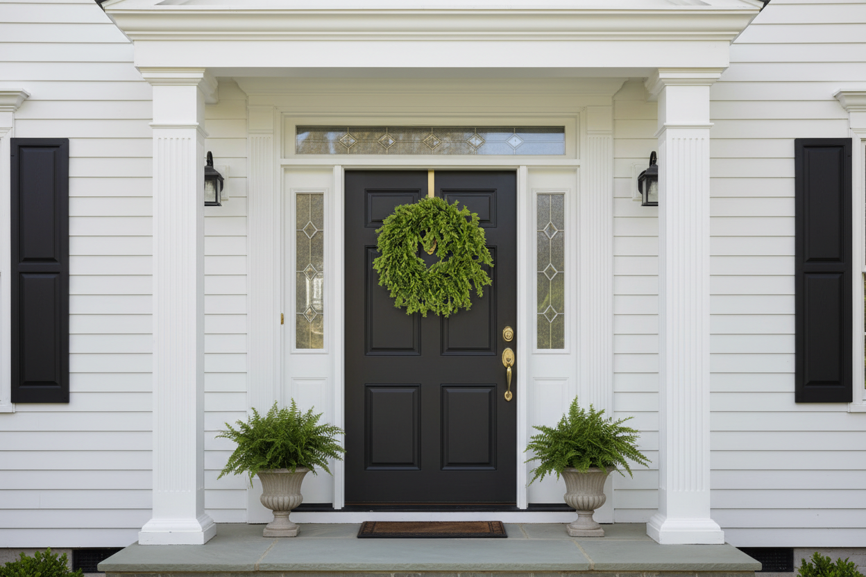 24" RUSCUS LEAF WREATH