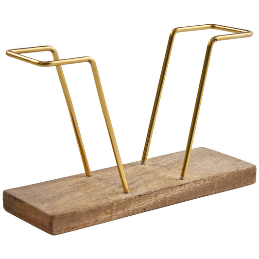 Wood Gold Bar Napkin Holder