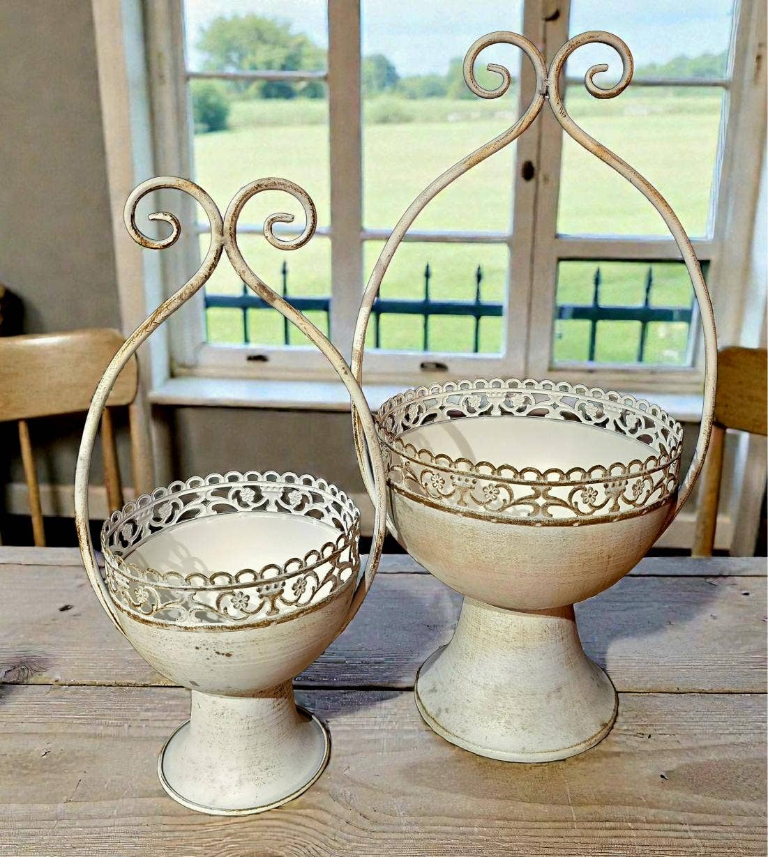 Ironcrest Planters (Set of 2)