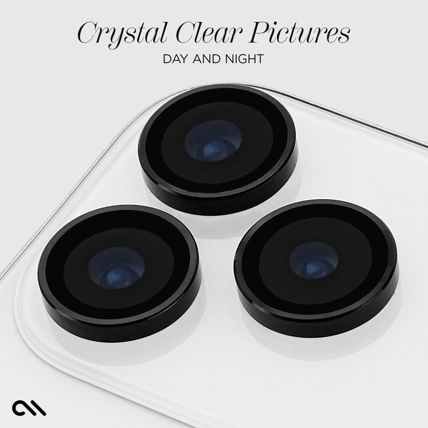 Aluminum Camera Lens Protector Black - iPhone 17 Pro/Pro Max