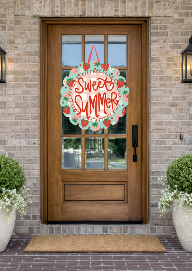 Sweet Summer Door Hanger