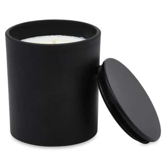 10oz 49th Christmas Black Matte Candle