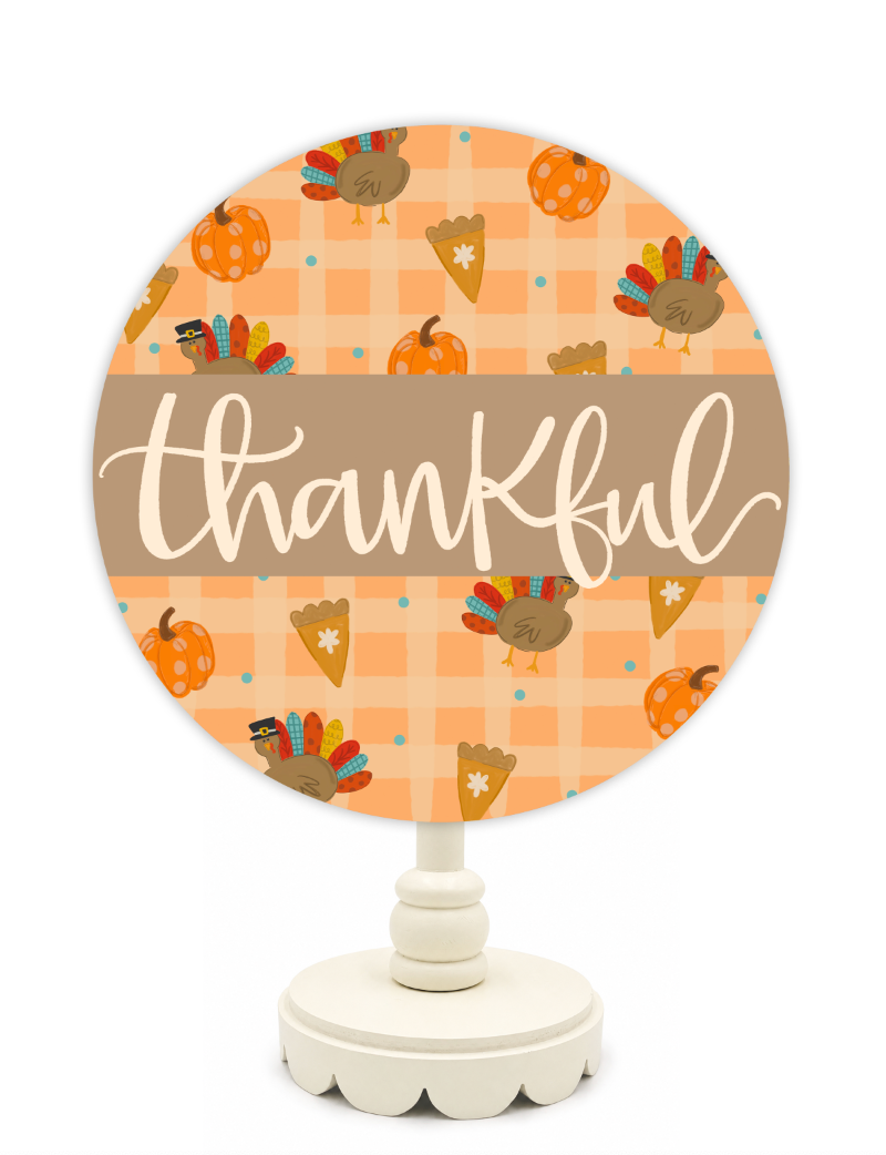 Thankful Topper by Doodles By Rebekah