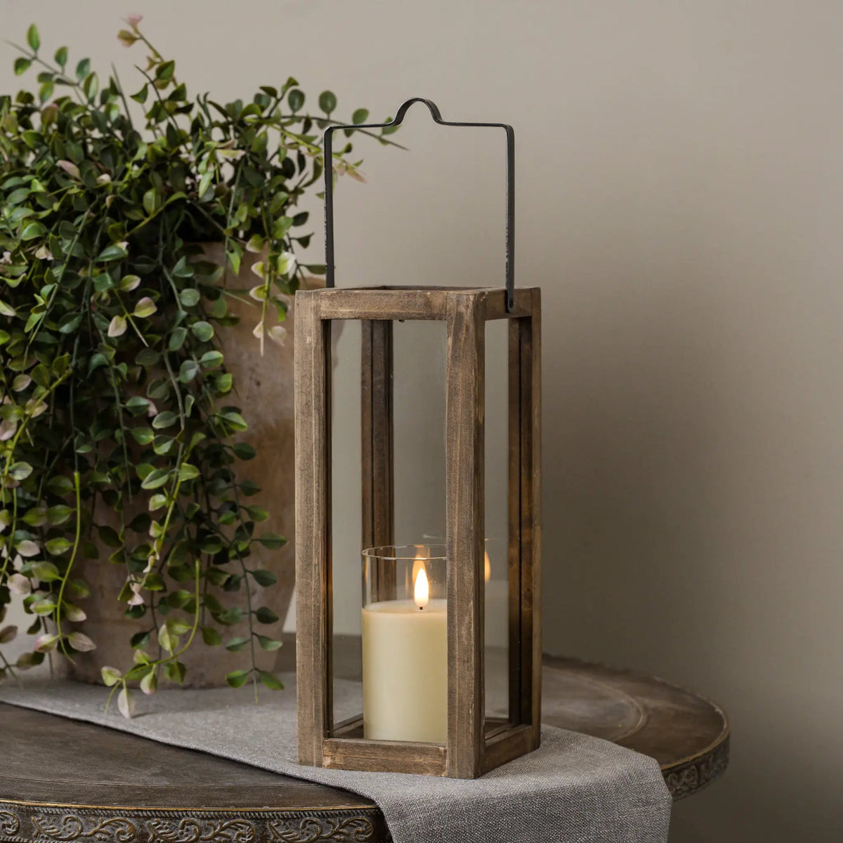 Mabel Wood Lantern by Ragon House