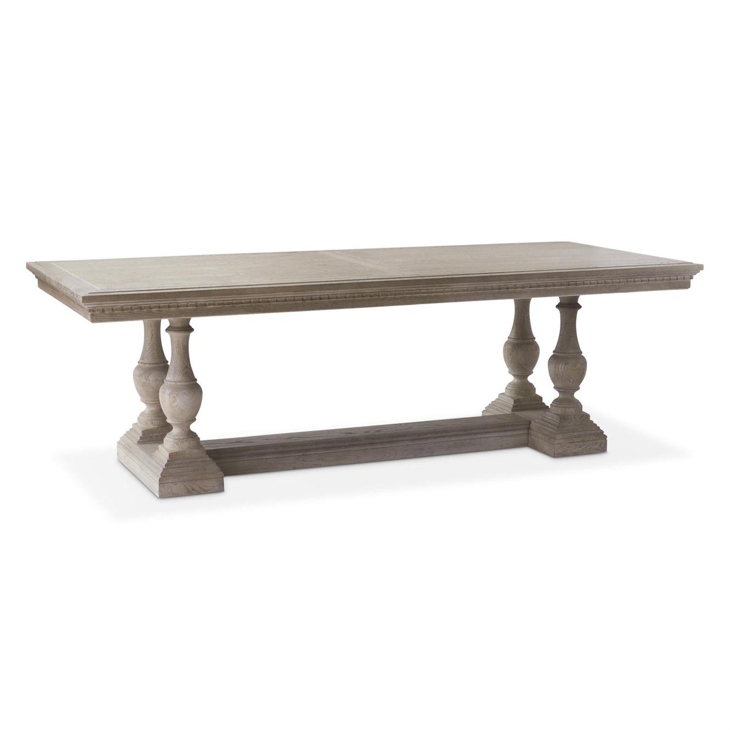 Grayton Gray Washed Rectangular Dining Table