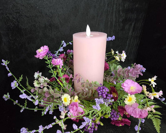 Mulberry Meadow Candle Ring (2 sizes)