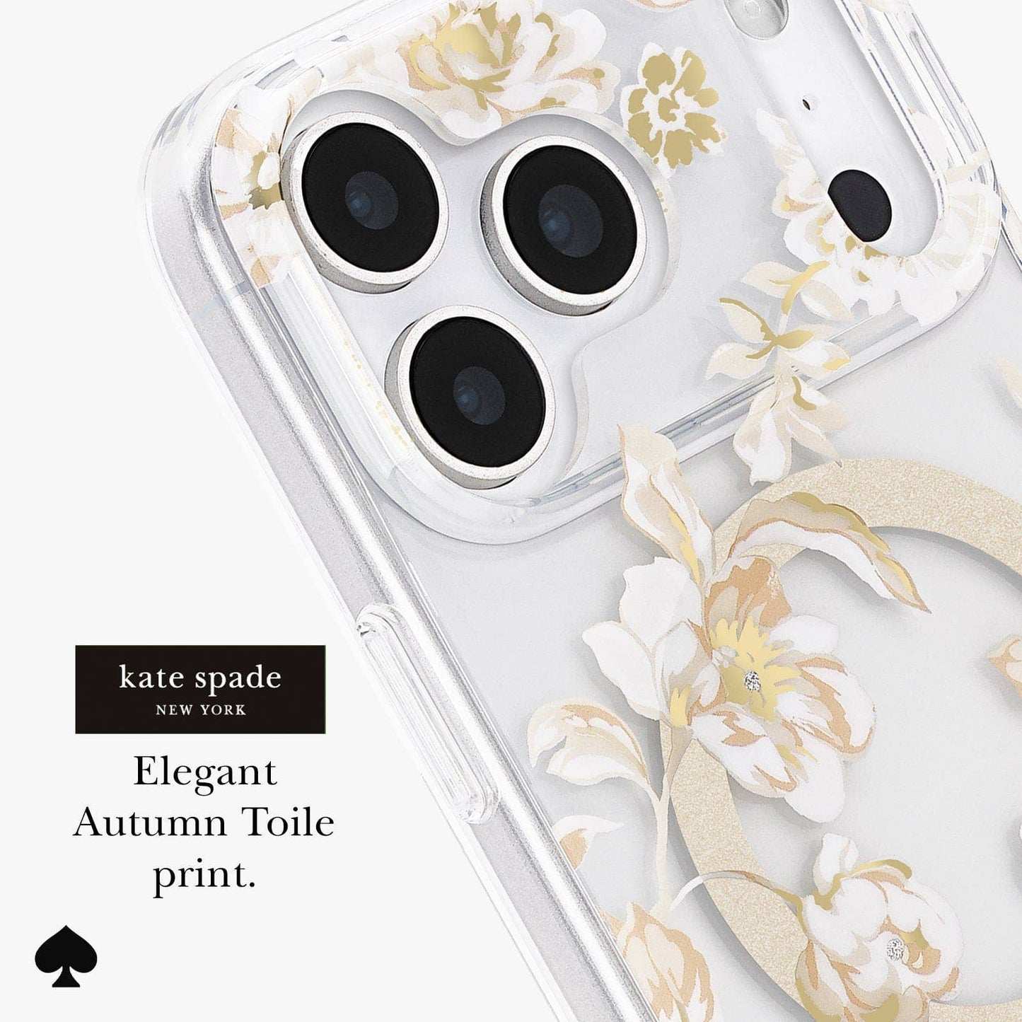Kate Spade New York Autumn Toile MagSafe - iPhone 17 17/Pro/Pro Max