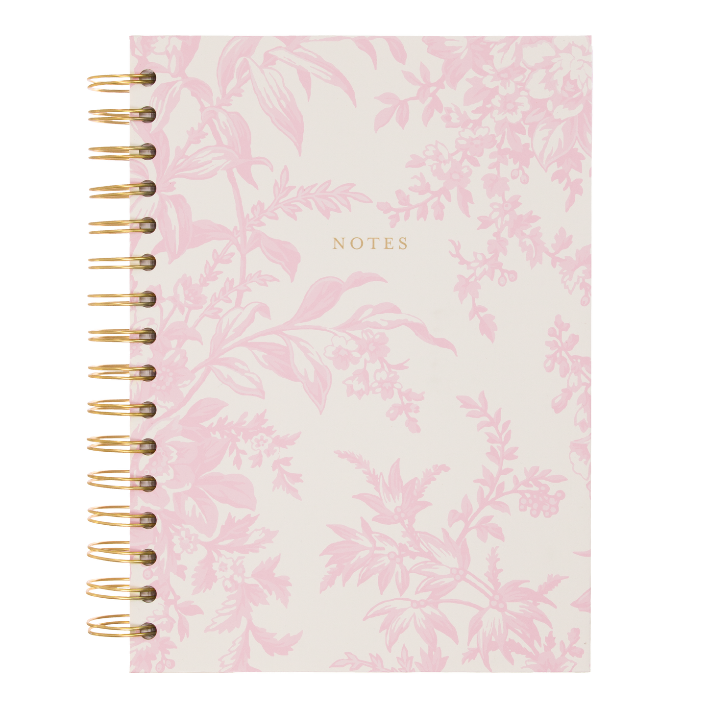 Laura Ashley English Garden Spiral Journal Pink 6x8