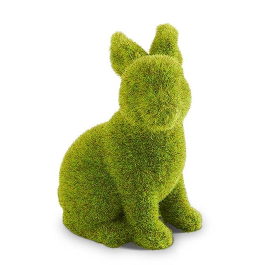 6.5 Inch Moss Bunny Sitting - 49th & Magnolia