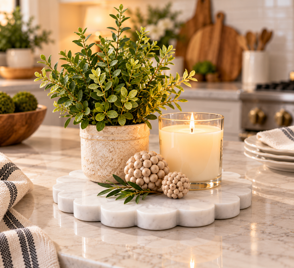 Marble Scallop Board