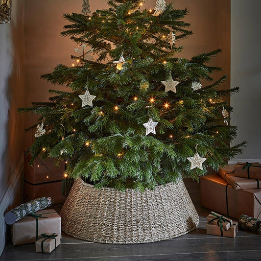 Seagrass Foldable Round Tree Skirt, 62cm Diameter