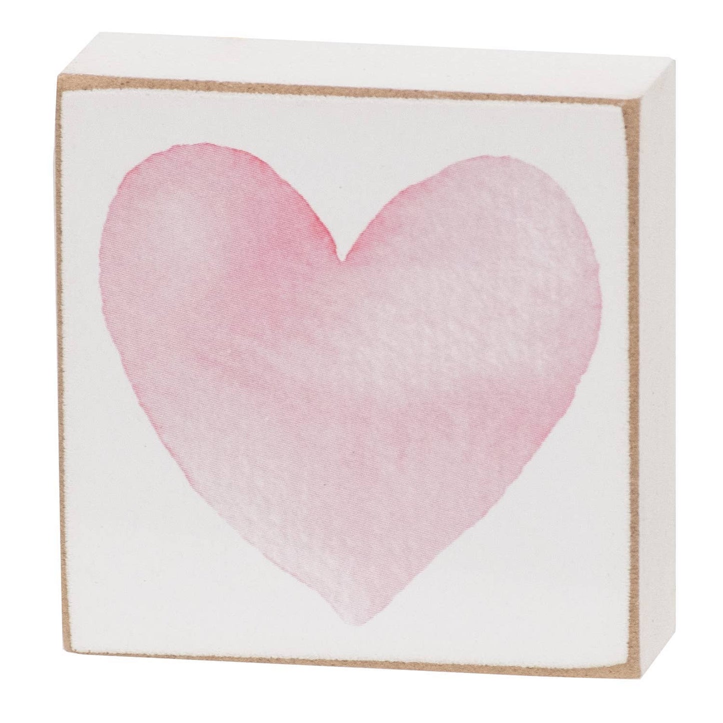Watercolor Heart 2” Square Blocks Set