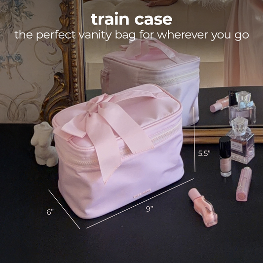 Case-Mate Ballet Pink Makeup Train Case by Case-Mate