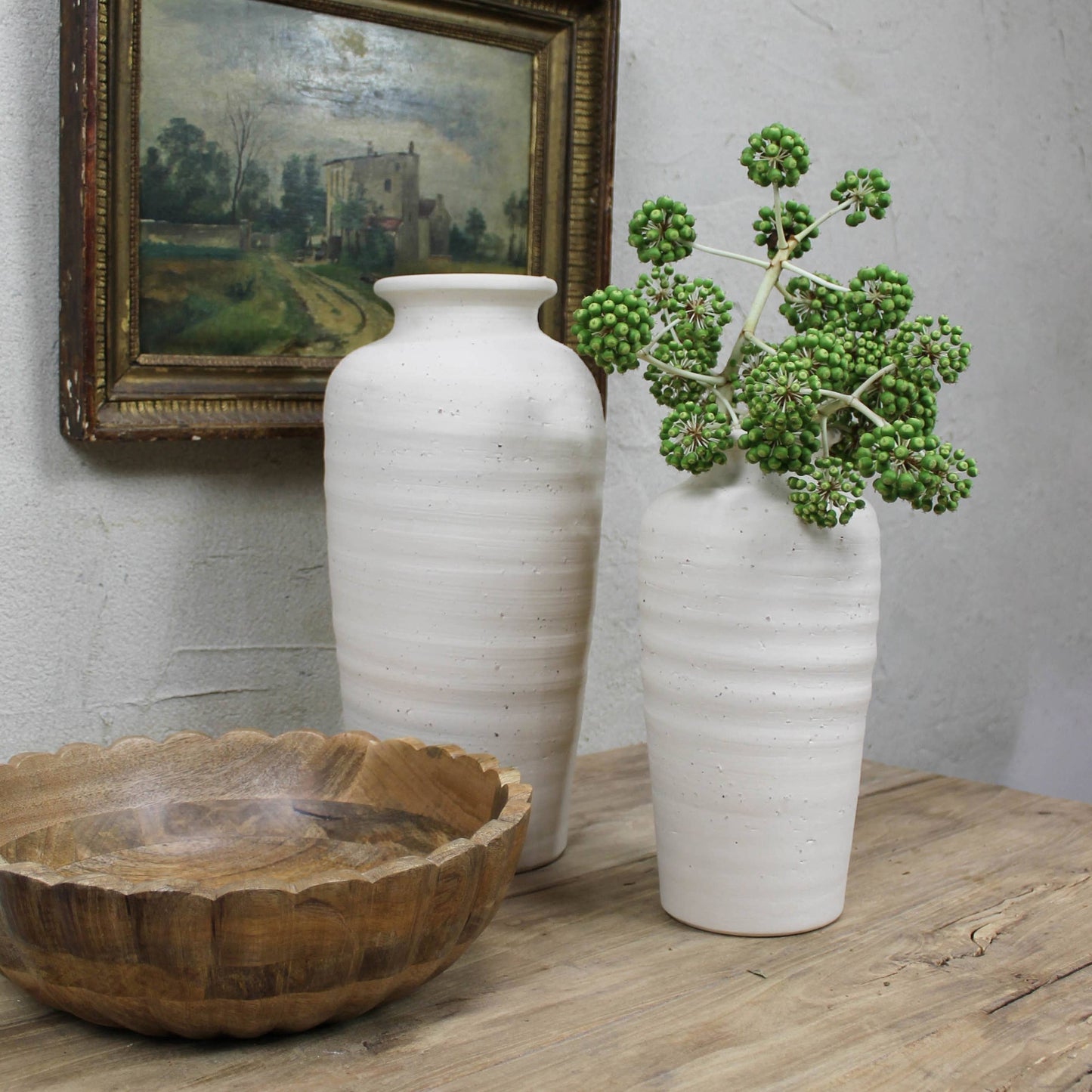 Stoneware Vase (2 Sizes)