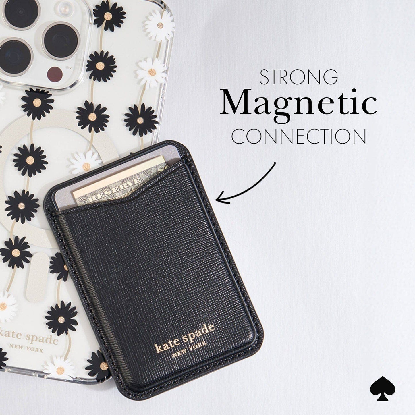 Kate Spade New York Wallet MagSafe Black