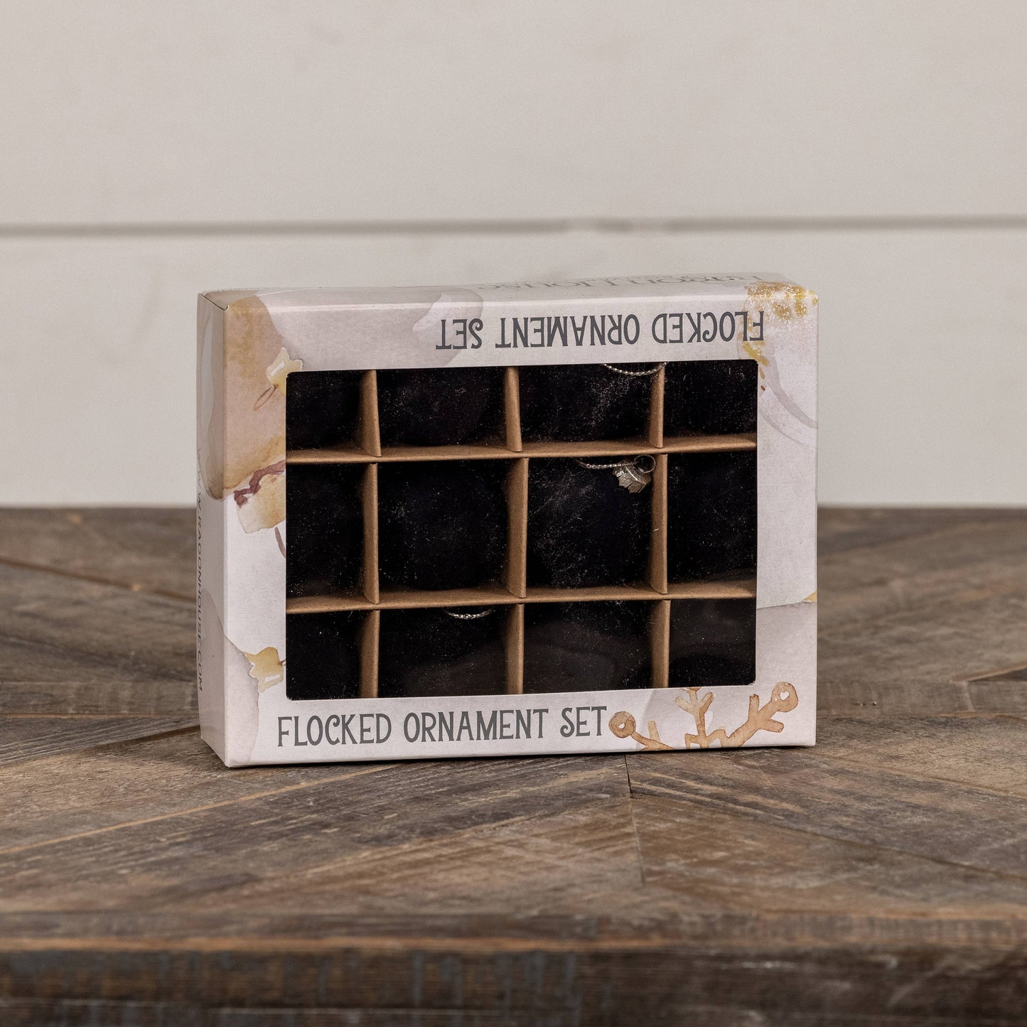 1.75" BLACK FLOCKED BALLS (Box of 12) - 49th & Magnolia