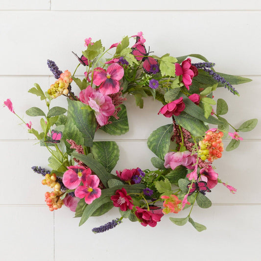Butterfly Garden Candle Ring