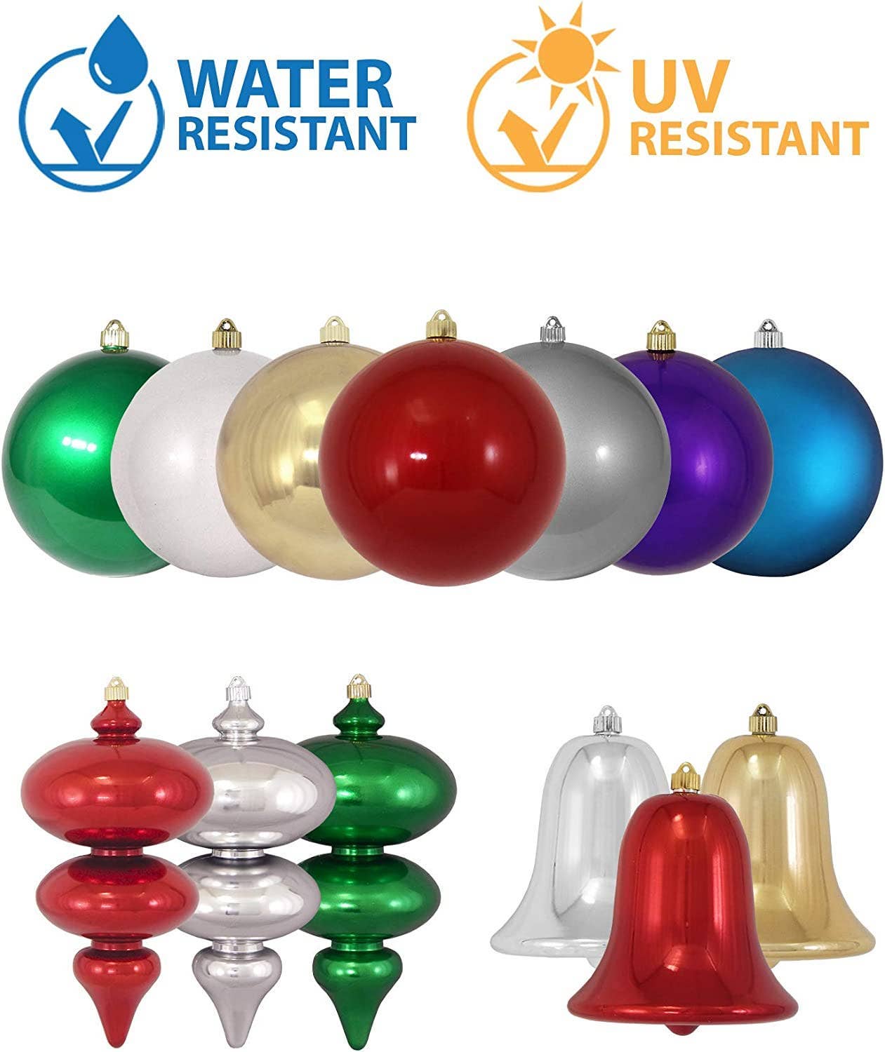 Krebs Buff Velvet Cream 8" Shatterproof Ornament - 49th & Magnolia