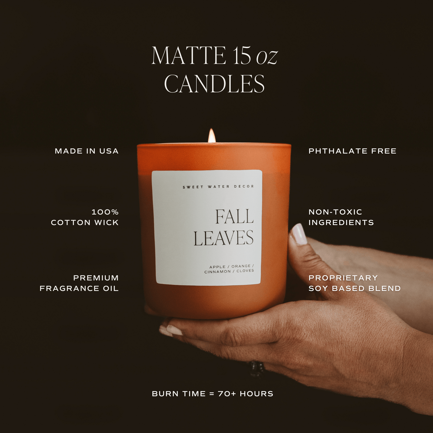 Trick or Treat Soy Candle - 15 oz Matte Jar