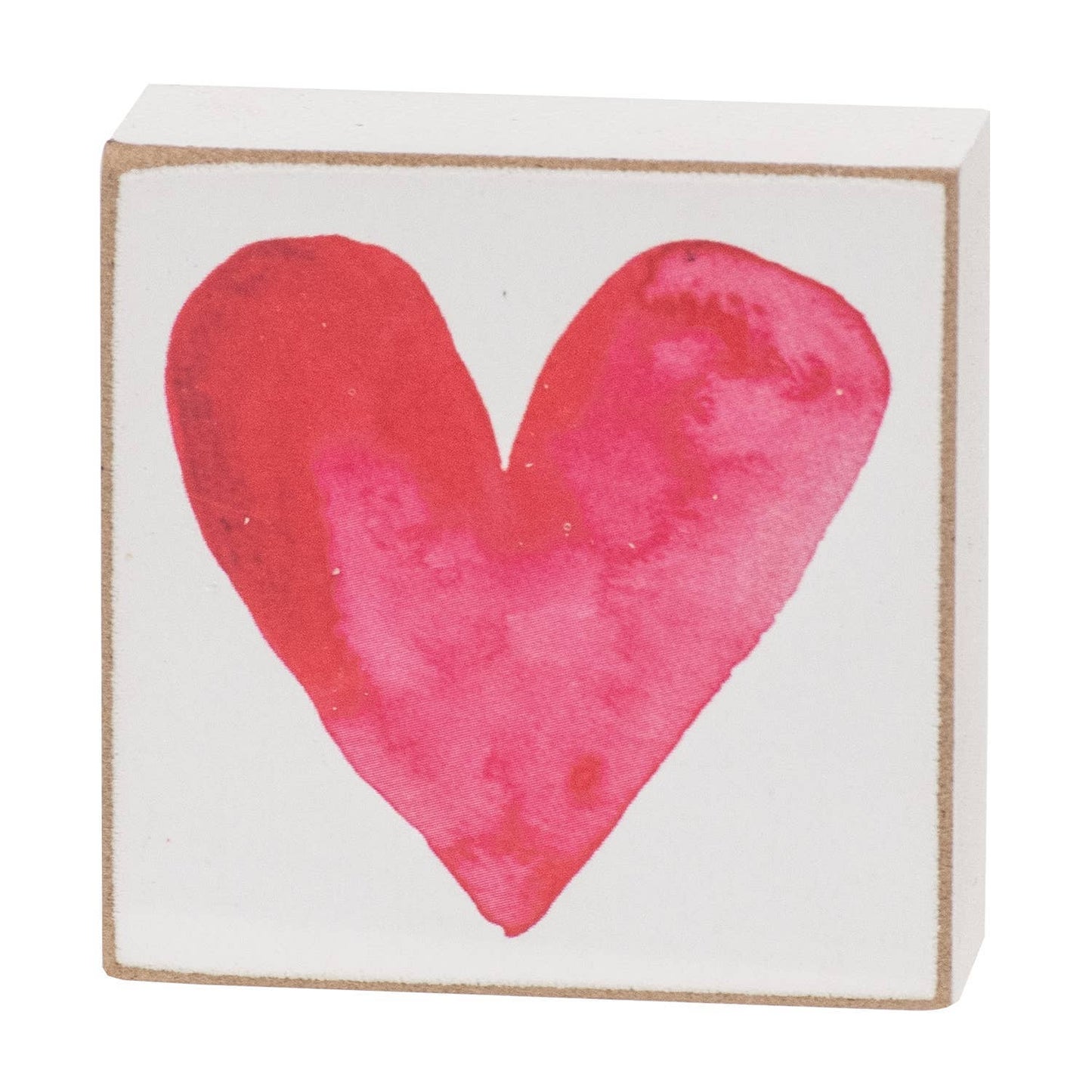 Watercolor Heart 2” Square Blocks Set