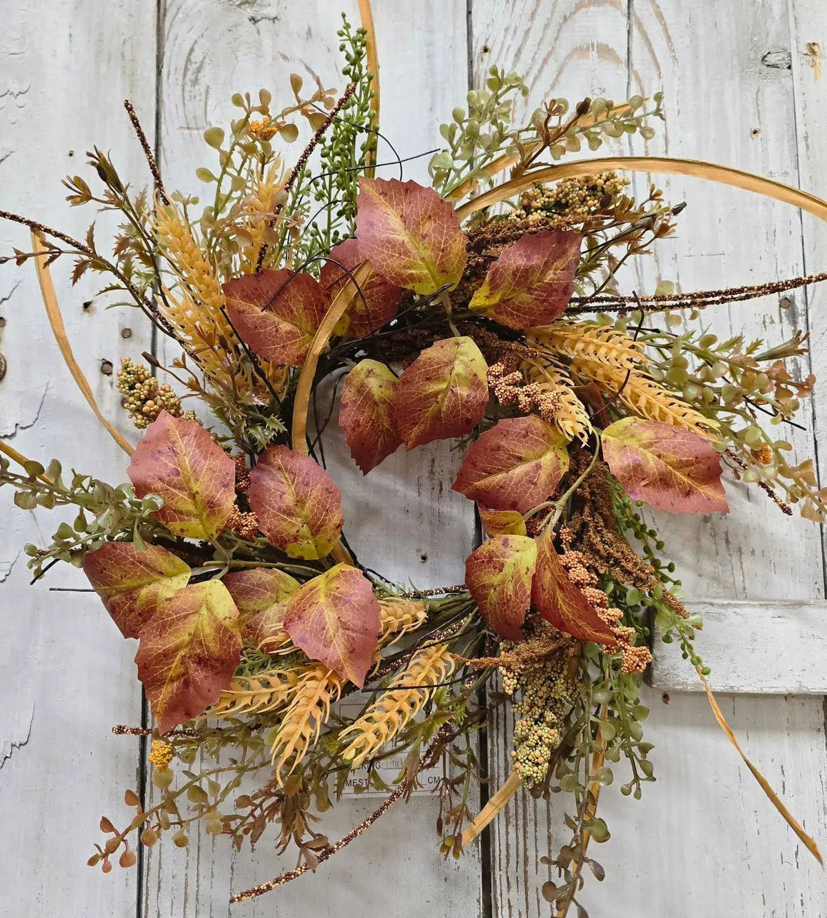 A Fall Gathering 6.5in Candle Ring by Wholesale Home Decor