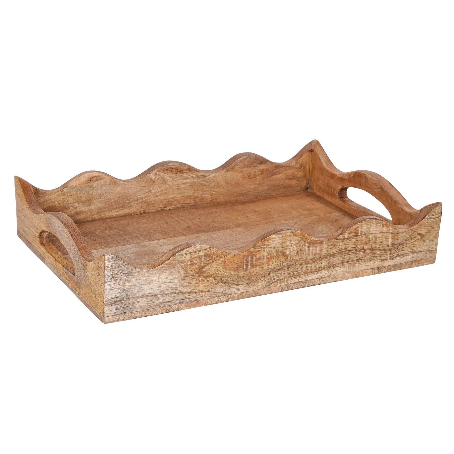 Scallop Mangowood Trays