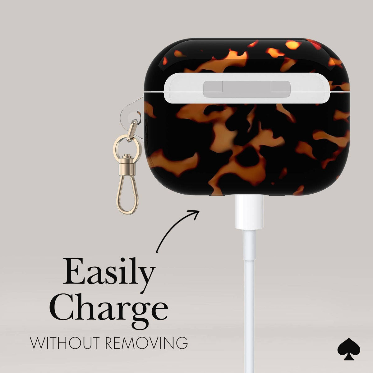 Kate spade new york AirPods Pro 1 & 2 Tortoise Case