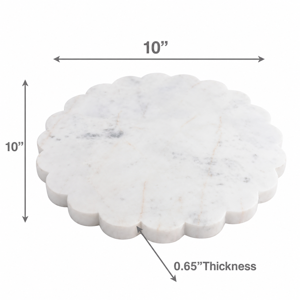 Marble Scallop Board