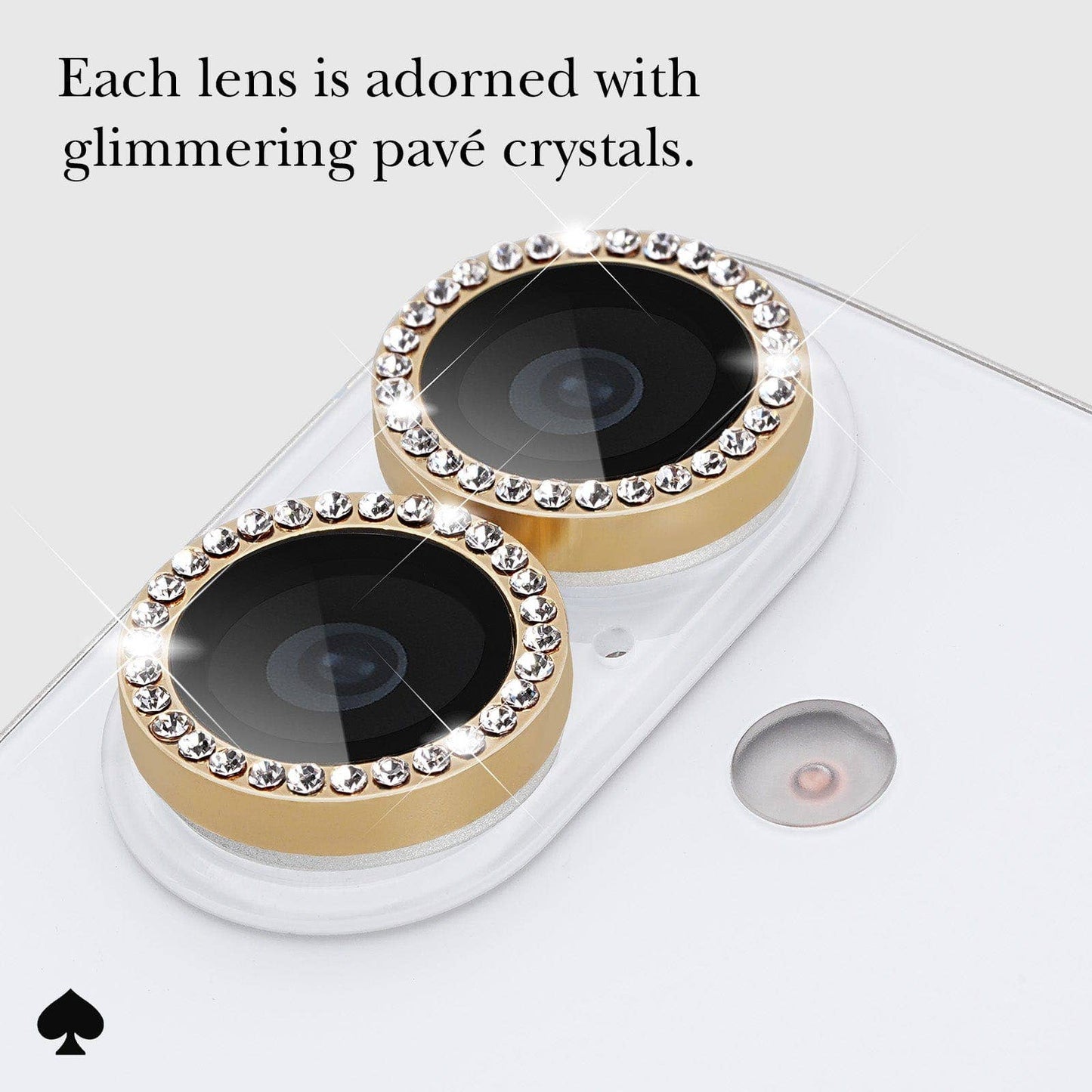 Kate Spade New York Camera Lens Protector Gold - iPhone 17