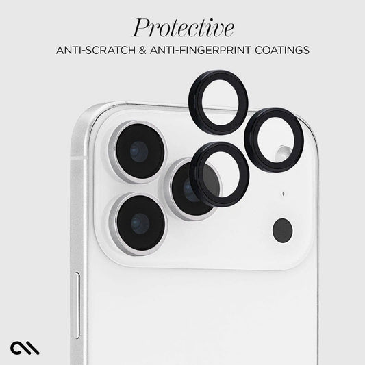 Aluminum Camera Lens Protector Black - iPhone 17 Pro/Pro Max by Case-Mate