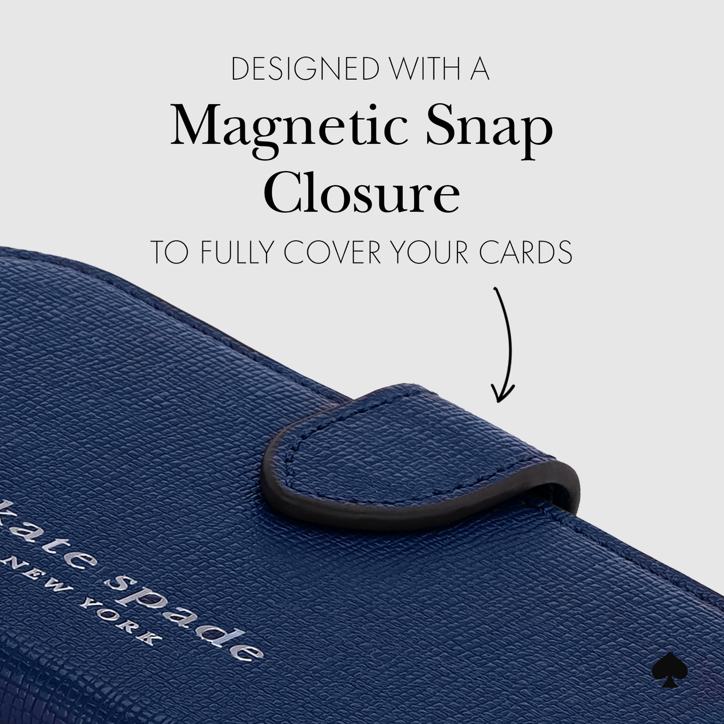 Kate Spade New York Morgan Wallet MagSafe Navy