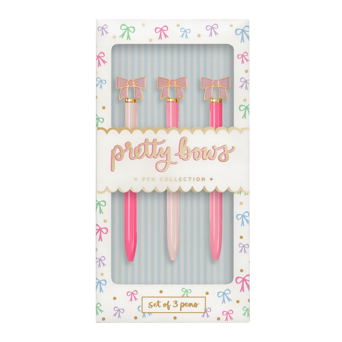 Pretty Bows Pen Set (Set of 3)