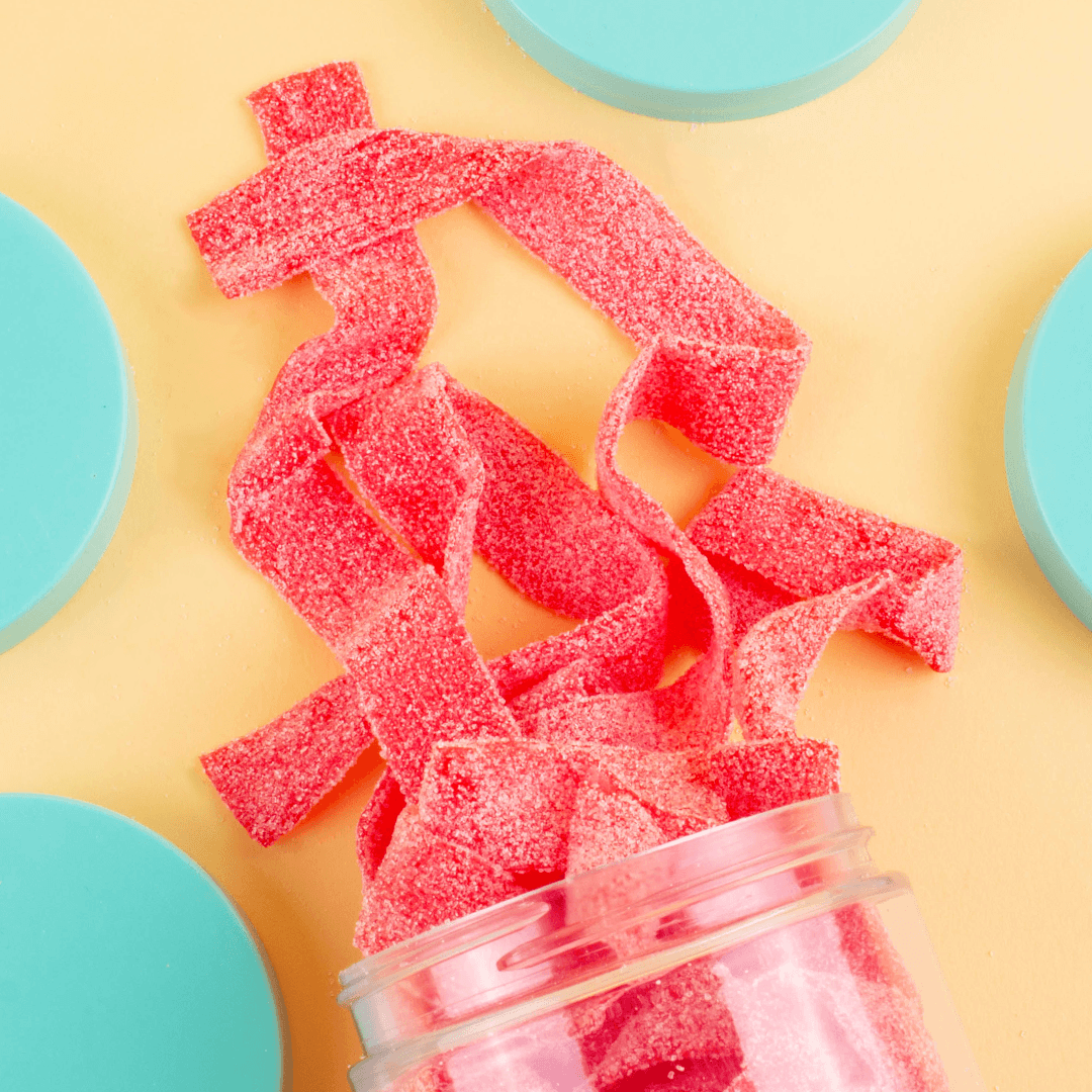 Candy Club Strawberry Sour Belts
