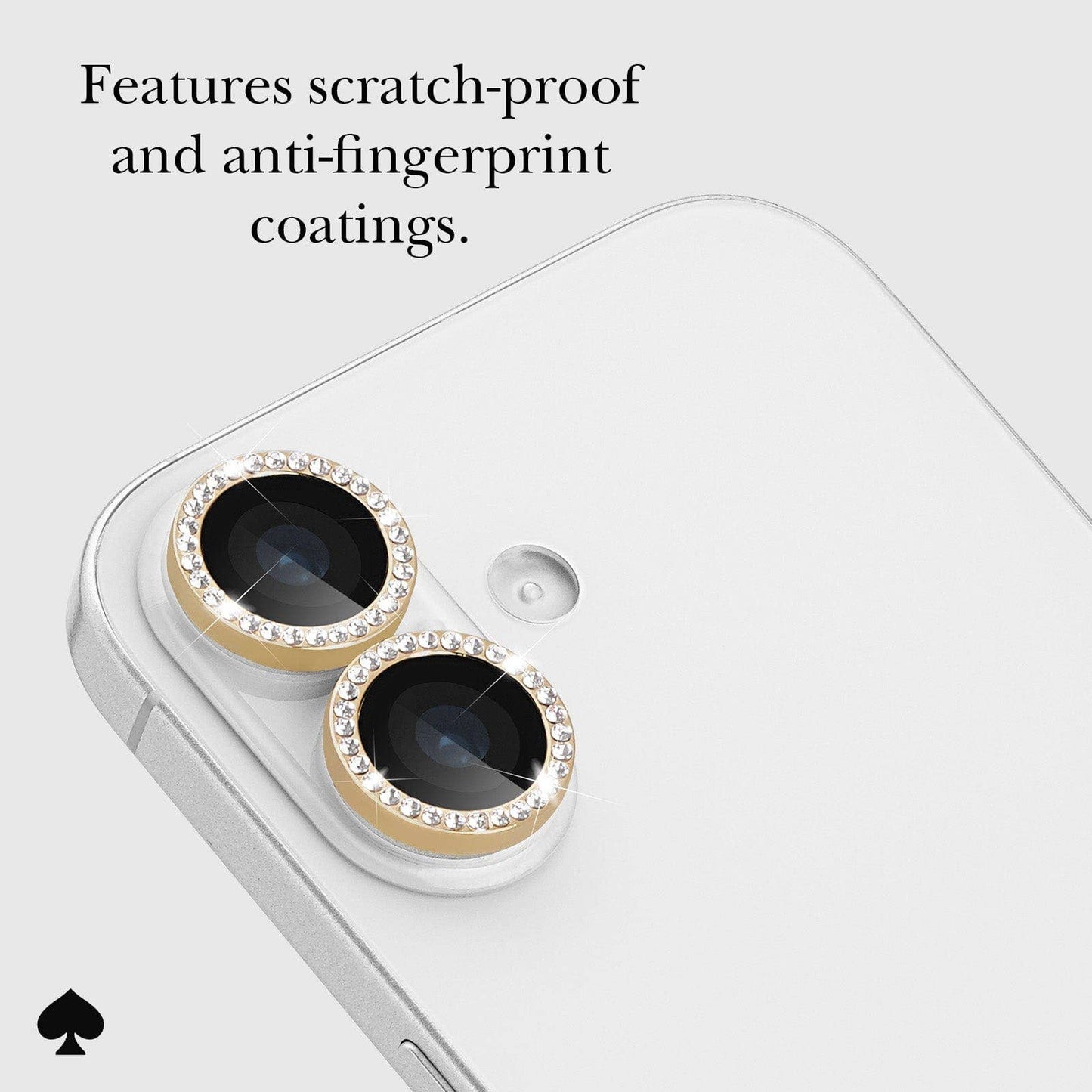 Kate Spade New York Camera Lens Protector Gold - iPhone 17