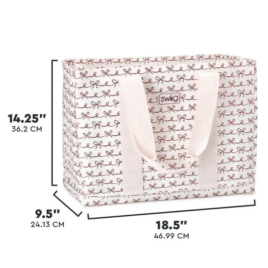 Pretty In Pink Jumbo Tote Bag by Swig Life