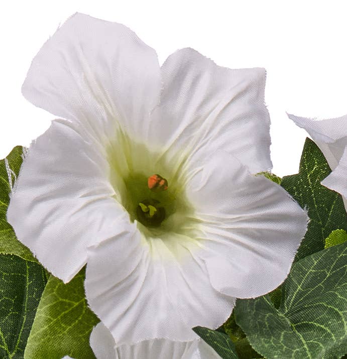 Artificial Petunia Flower Plant - 3 colors, 13" UV Protected