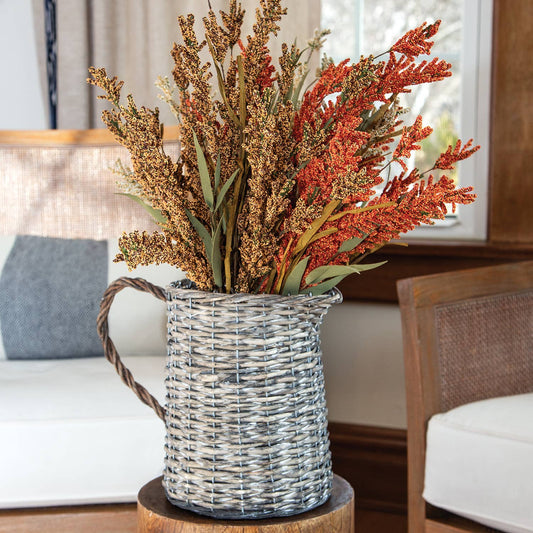 Gray Willow Water Pitcher by Col House Designs