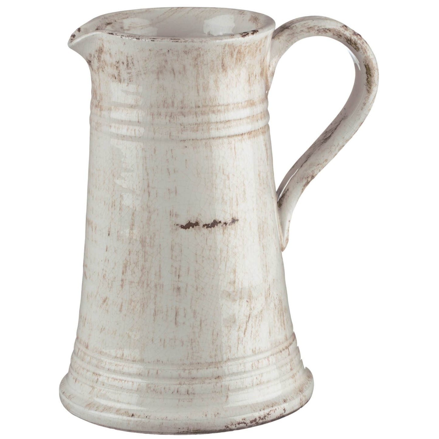 GLAZED CERAMIC PITCHER - 49th & Magnolia
