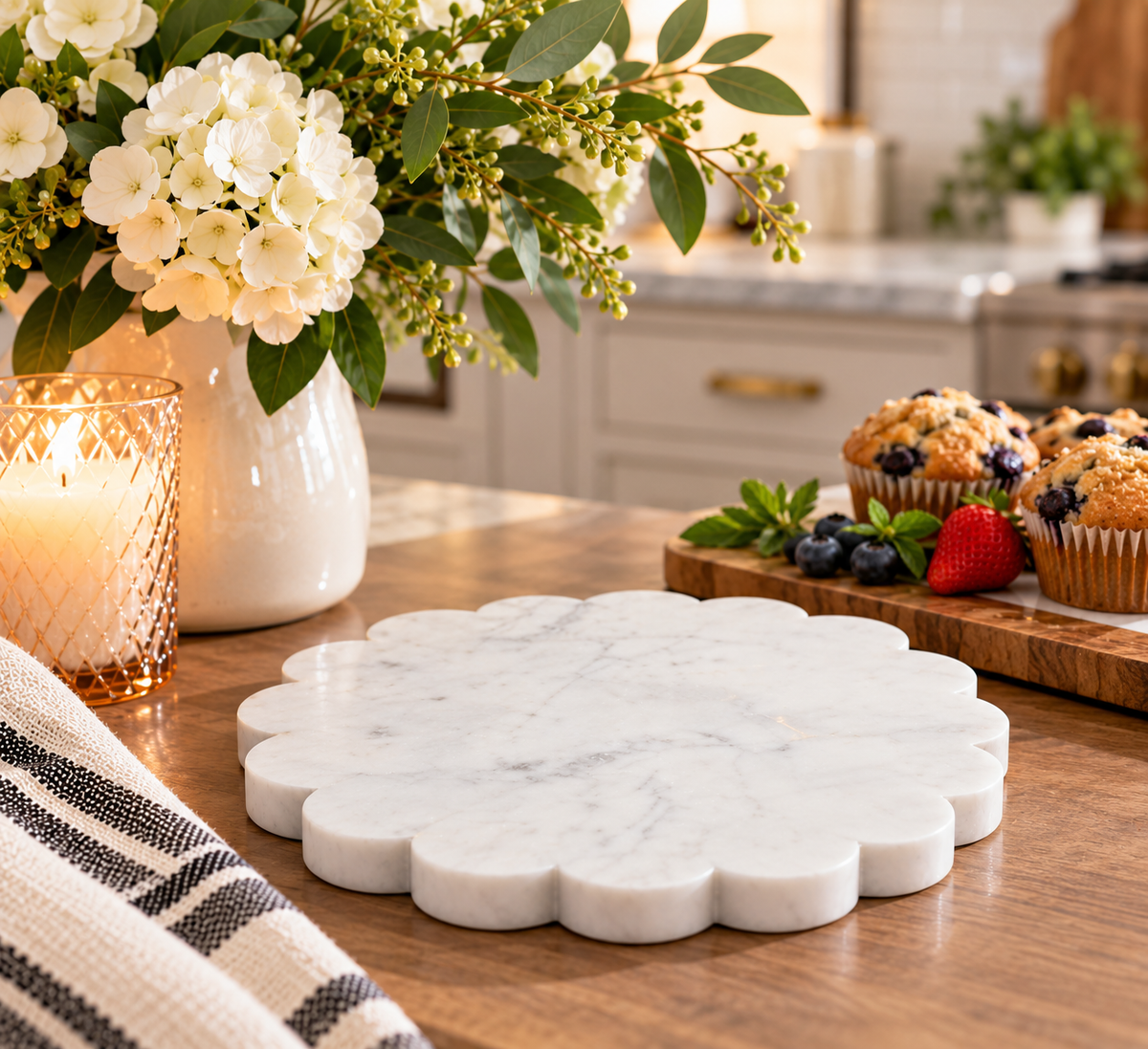 Marble Scallop Board