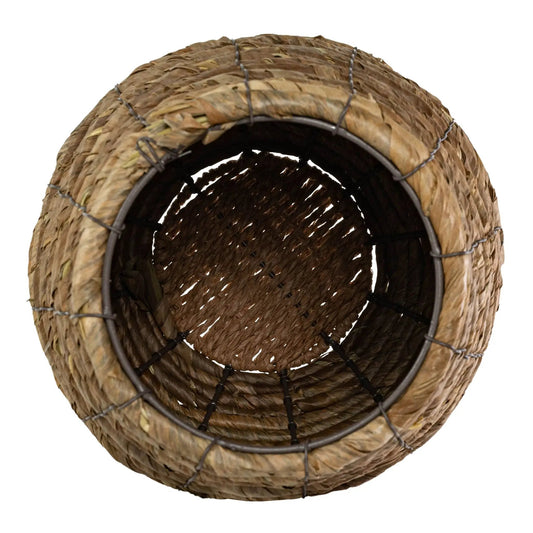 Woven Banana Leaf Vase by Foreside Home & Garden