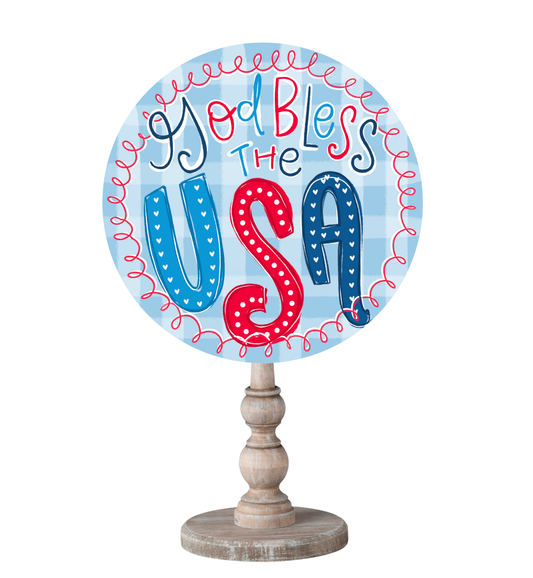 God Bless the USA Topper (Base Sold Separately)