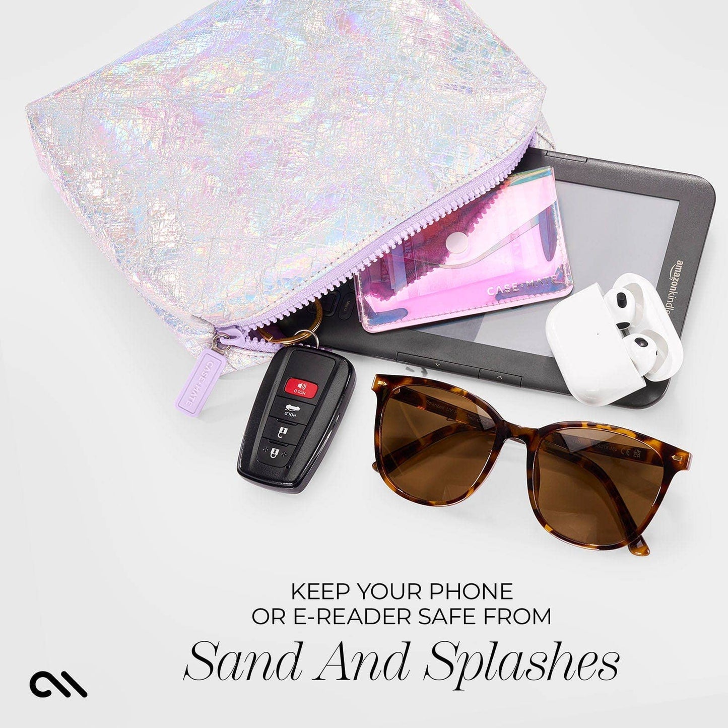 Soap Bubble™ Waterproof Beach Zip Pouch