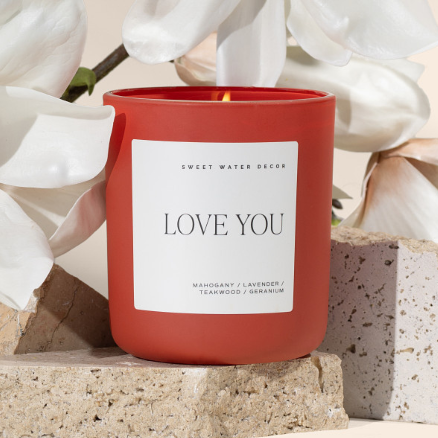 LOVE YOU 15 oz Soy Candle - 49th & Magnolia