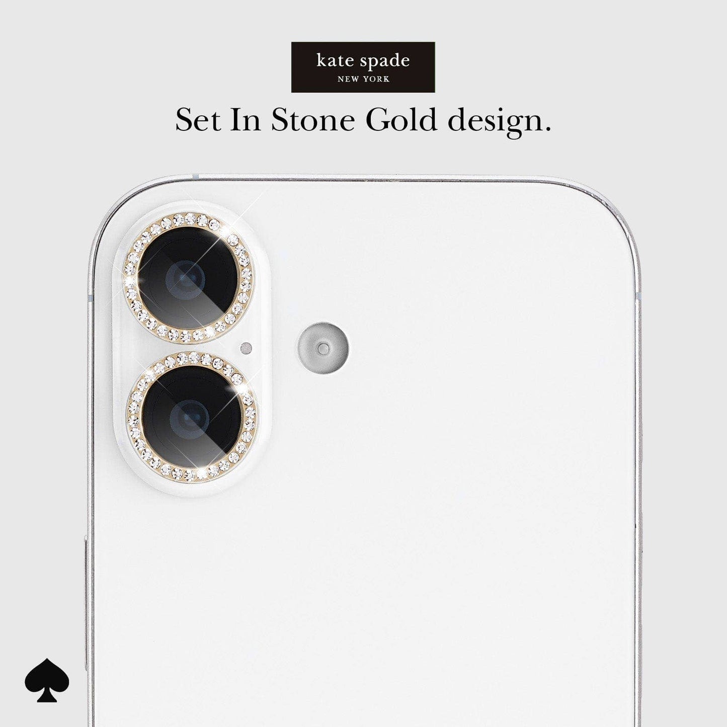 Kate Spade New York Camera Lens Protector Gold - iPhone 17
