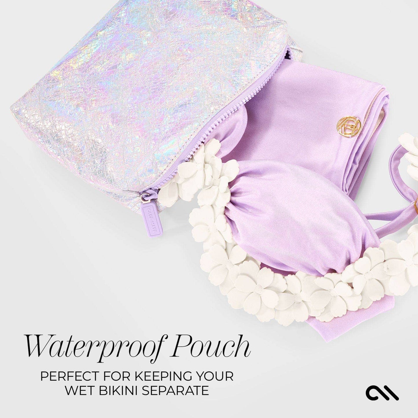 Soap Bubble™ Waterproof Beach Zip Pouch