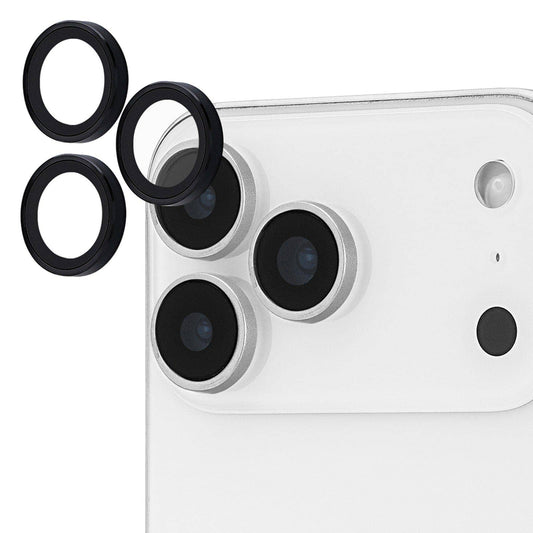 Aluminum Camera Lens Protector Black - iPhone 17 Pro/Pro Max