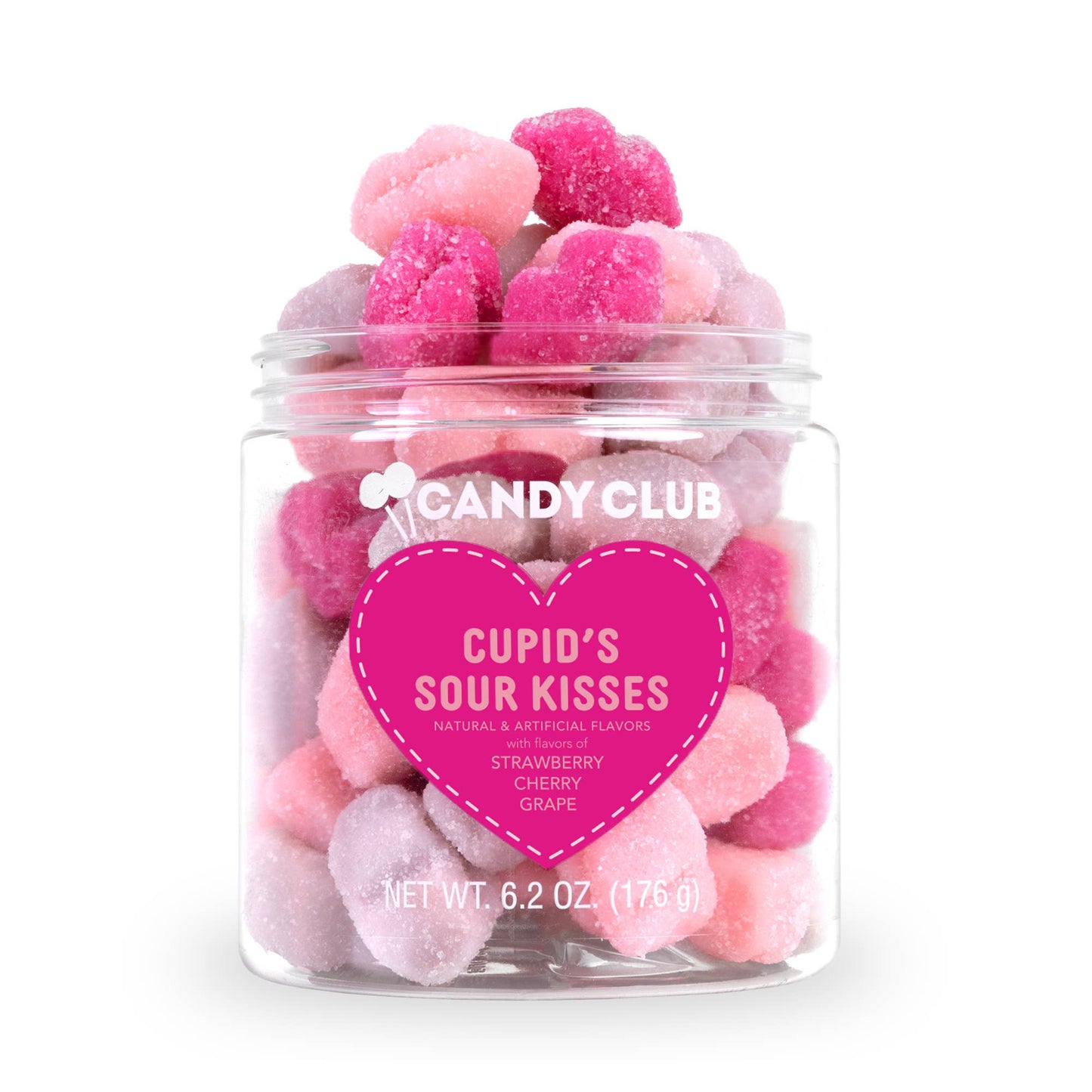 Cupid's Sour Kisses Candy Club Gummies