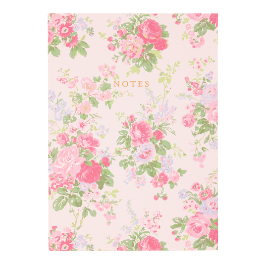 Laura Ashley English Garden Journal Hot Pink 6x8