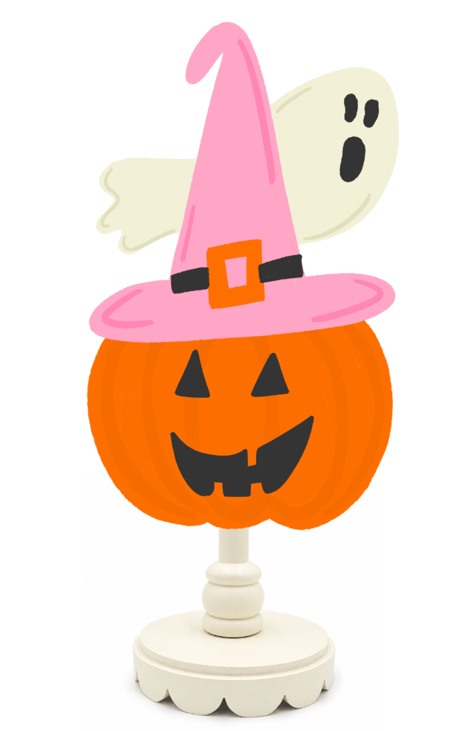 Witchy Pumpkin Topper