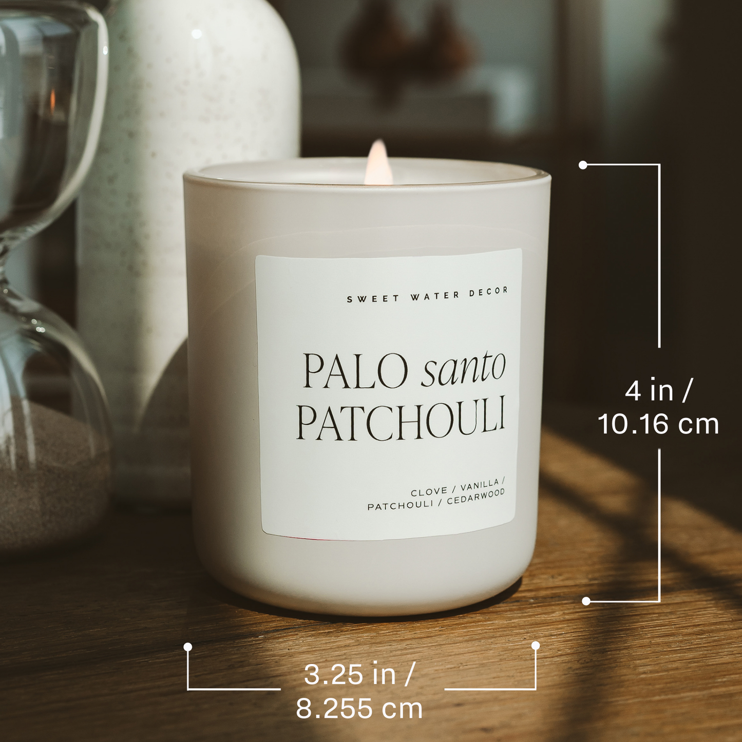 Blackwood Cherry 15 oz Soy Candle, Matte Jar